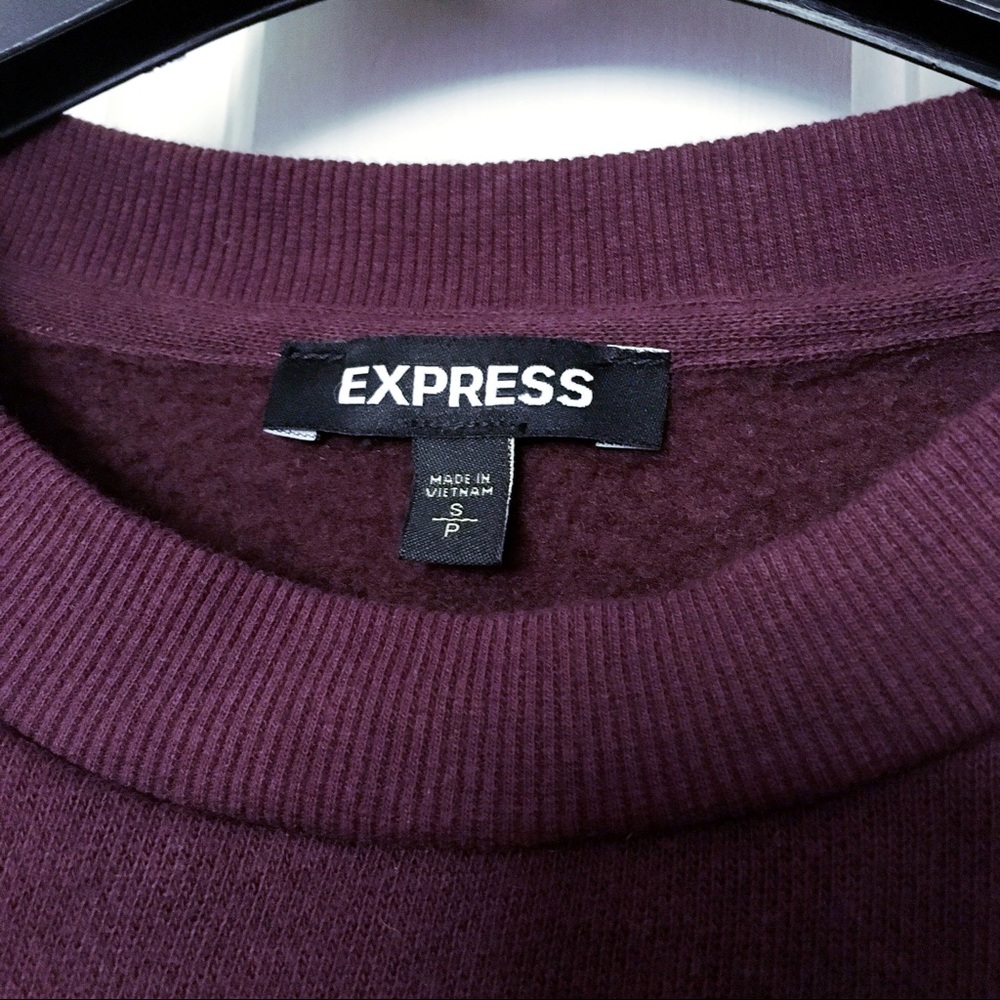 Express | “Feel Good” Cozy Balloon Sleeve Sweater - Picture 6 of 6